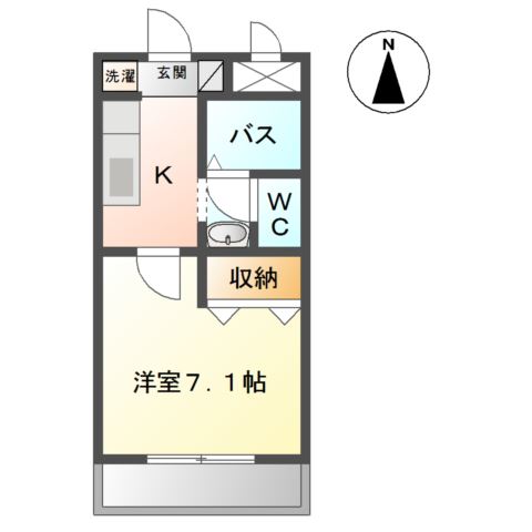 アイル・プティ 間取り図