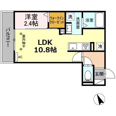 アッラ・フォンターナ 間取り
