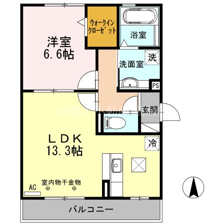 メゾン ＳｏｉｅⅡ 間取り