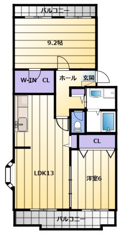 エヌティ坂下 間取り図