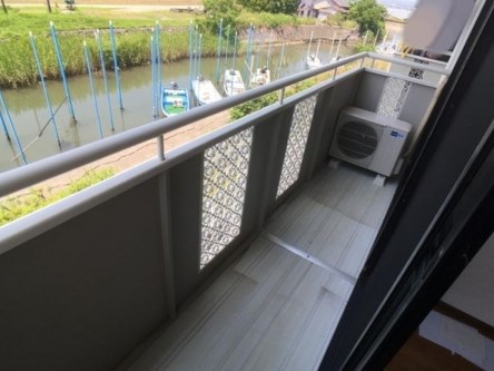 セジュールＫ２　南 ベランダ