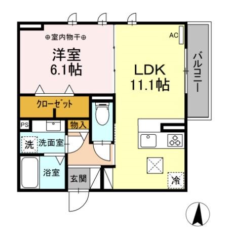 ロイヤル・ヒルズ 間取り図