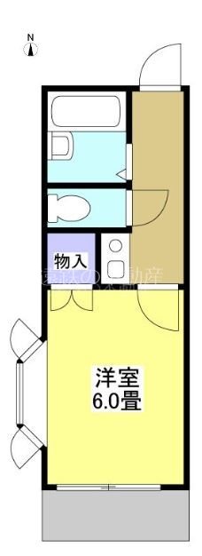 レオパレス新津町 間取り図