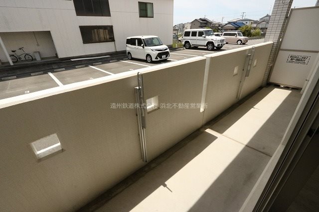 カフェ　プレッシオン ベランダ