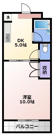 ラ・メールキャルム 303号室 間取り