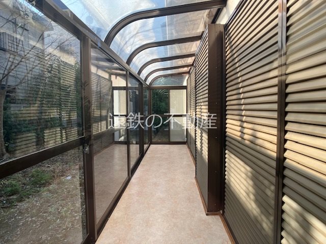 西川貸家 ベランダ