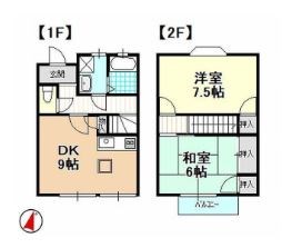 テラス実香 間取り図