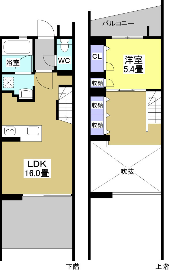 Quattro(クアトロ） 間取り図