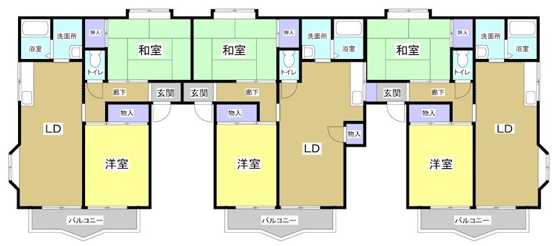 ハイツひまわり 間取り図