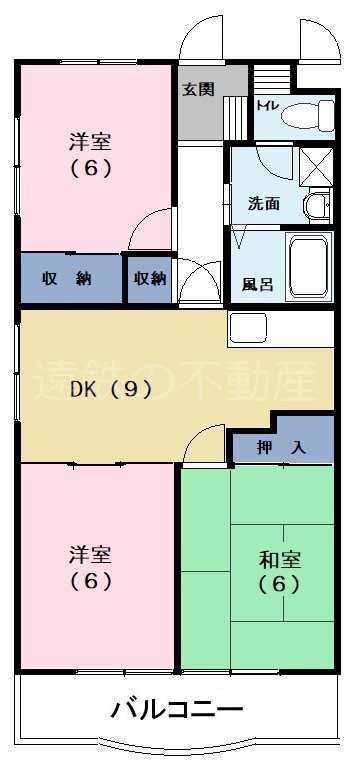 ウエルネス 302号室 間取り