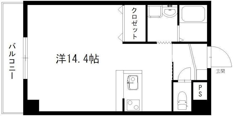 N.ハイヒルズ 間取り図