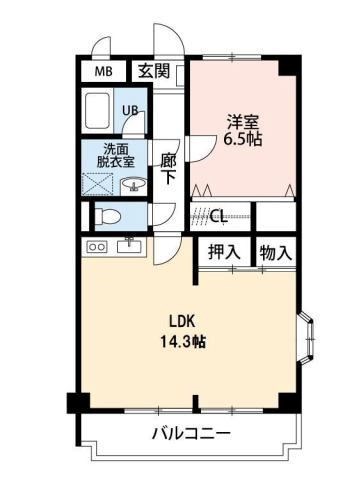 レジデンスHARUMI 間取り図