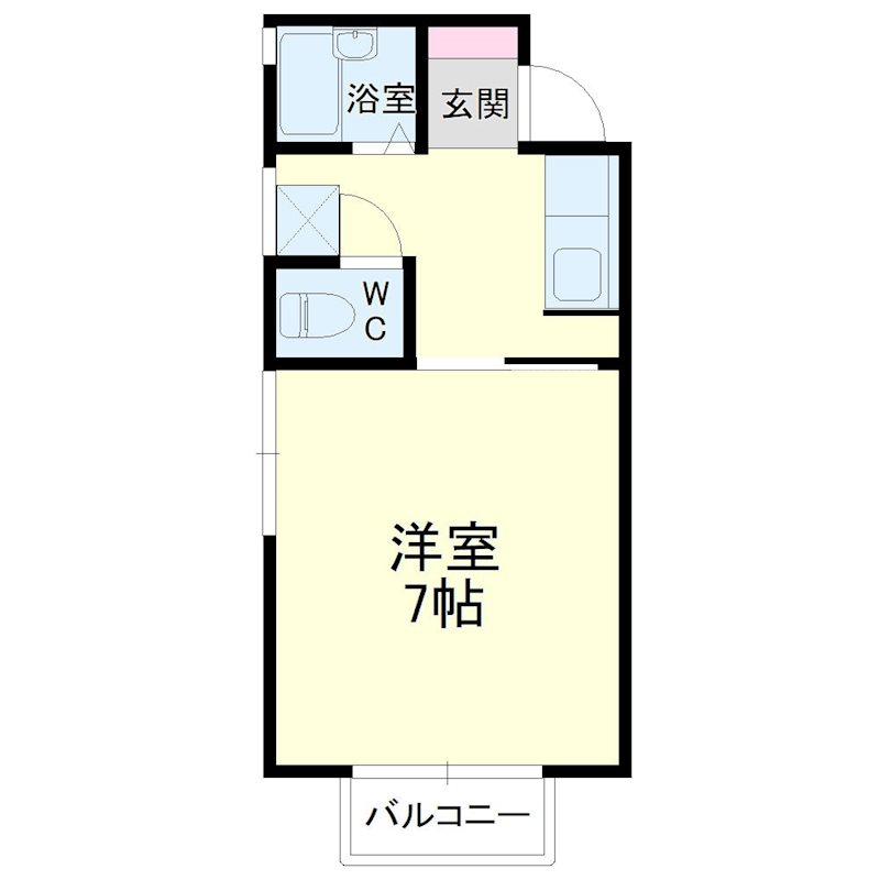 コーポさわやかⅡ 間取り図