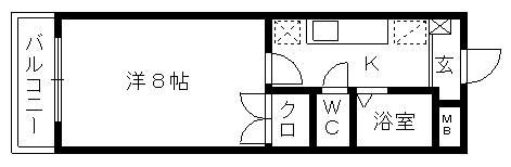第7田畑ハイツ 間取り