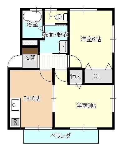 FIGARO（フィガロ） 201号室 間取り