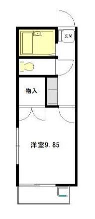 鴨江Bレジデンス 間取り図