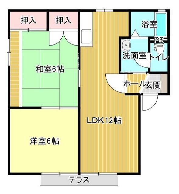 杜のテラス 間取り図