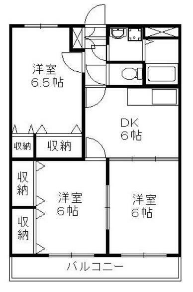 PREN　DRE（プランドール） 202号室 間取り