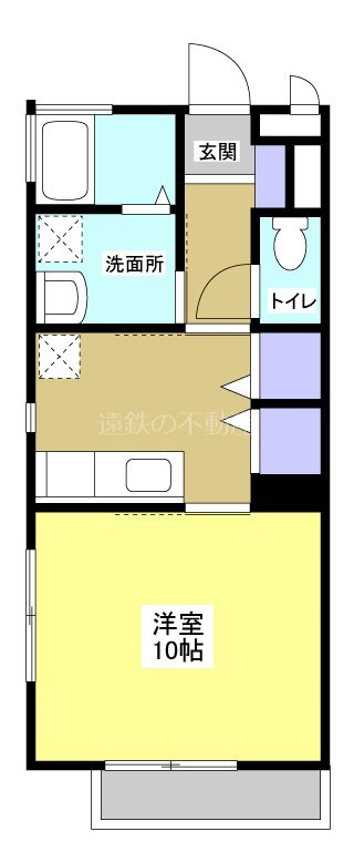 ステラコートⅡ 202号室 間取り