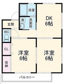 コアハウス白羽 間取り図