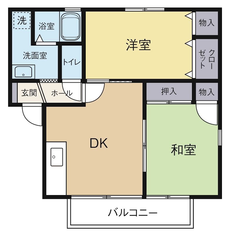 シンフォニアⅡ 間取り図