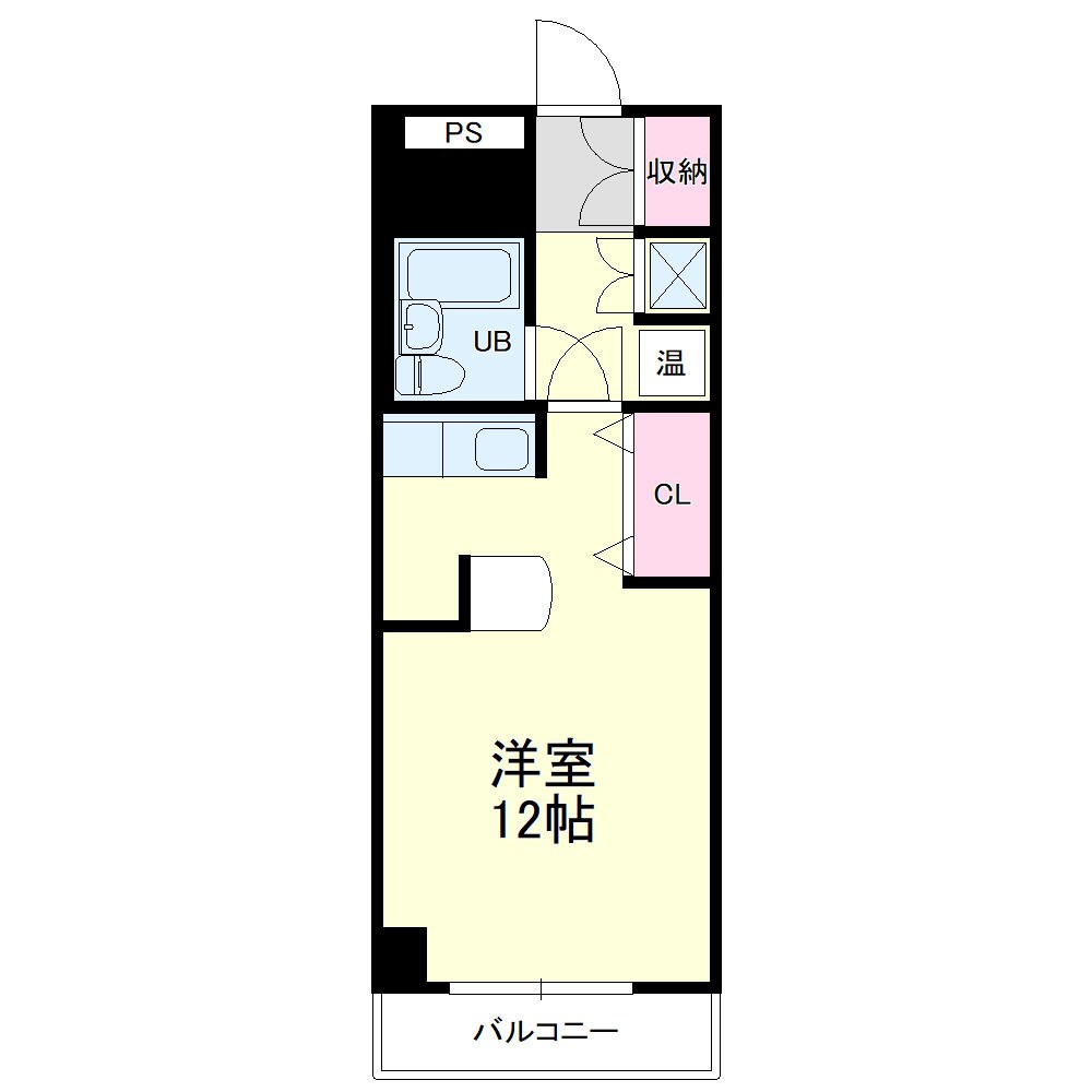 メゾン住吉 205号室 間取り