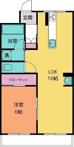 コーポマウンテンⅡ 間取り