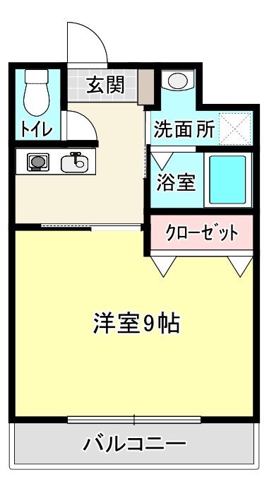 ビラミナミⅡ 間取り図