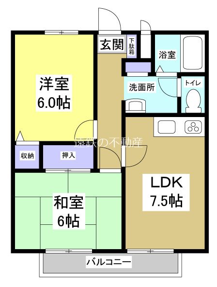 ステラ・ベル 103号室 間取り
