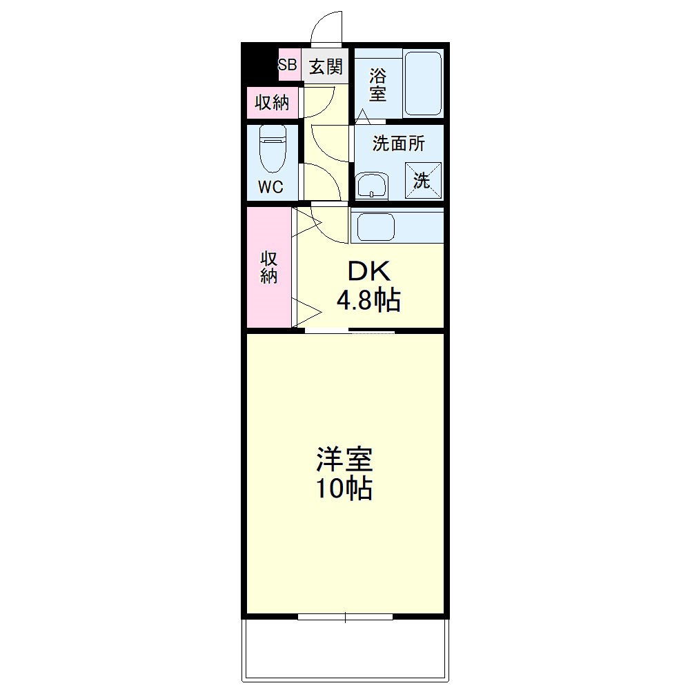 SunRise三番館(サンライズサンバンカン) 間取り図