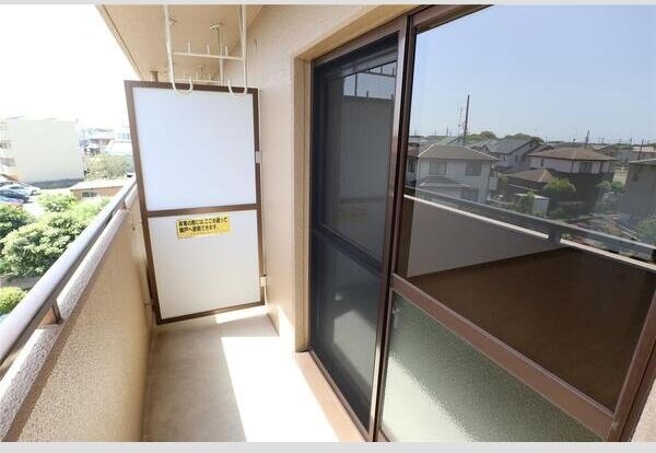 マンションきんかん ベランダ