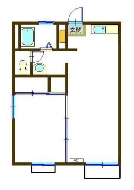 Ｔ－ｈｏｕｓｅ高丘 105号室 間取り