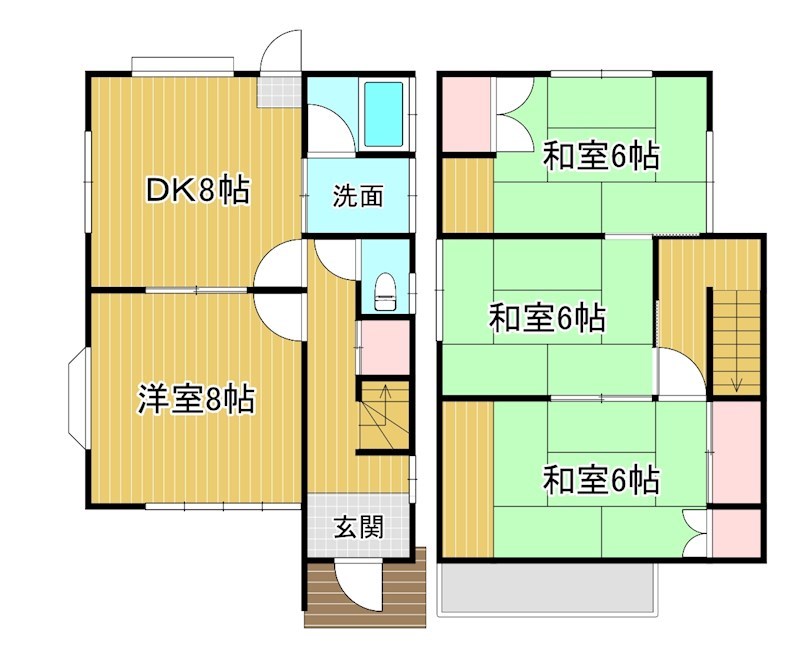 中沢町大野様戸建 間取り図