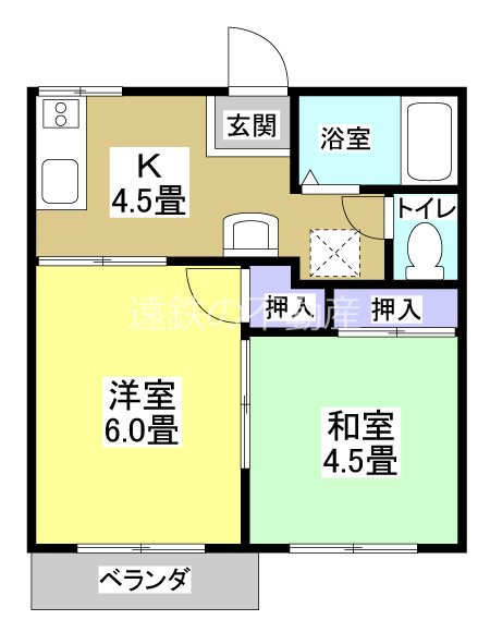 フォーブルパレス 間取り図