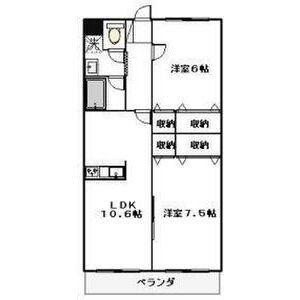 マンション柏（かしわ） 105号室 間取り