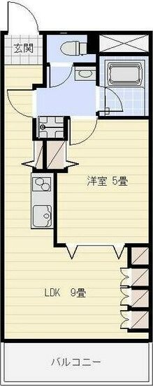 アルコⅤ 605号室 間取り