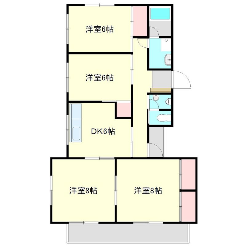 シーサイドアベニュー 間取り図