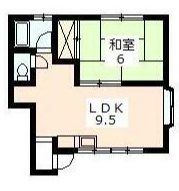 サンテラスⅡ 間取り図
