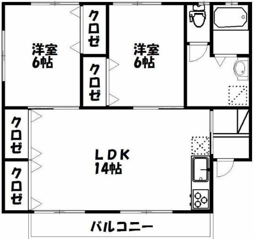 ソアーヴェ蜆塚 間取り図