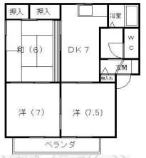 ディアージュ 間取り図