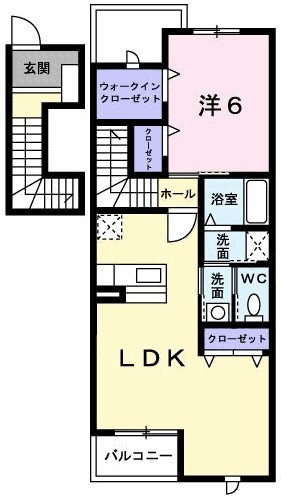 ユーイリーデ 間取り図