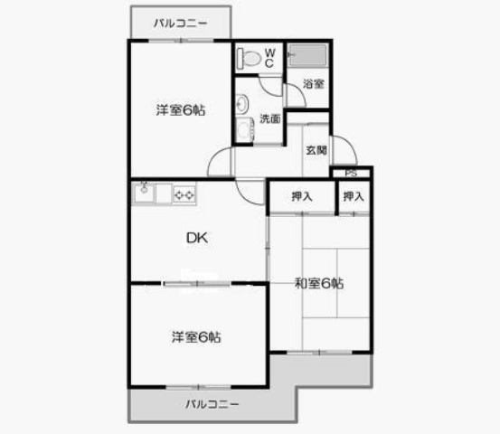 コートリヴェール 間取り図