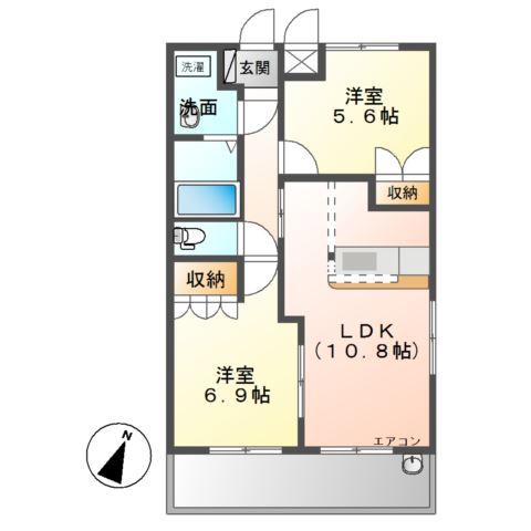 アリビオ 間取り図