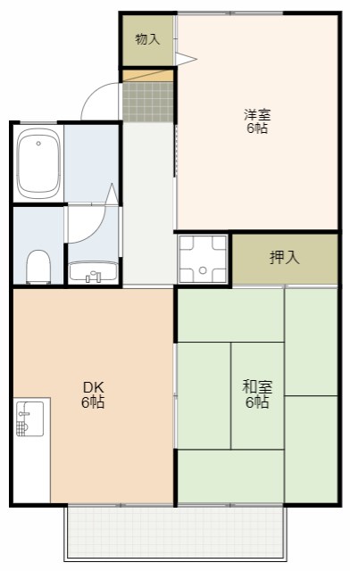 ハミングシマヅ 間取り図