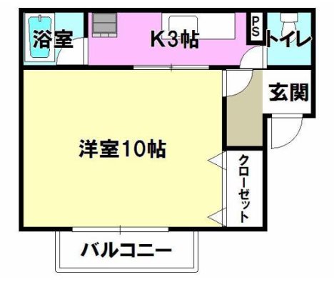 アーベインフラット 間取り図