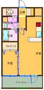 アソシア 間取り図