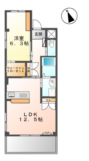 グレイスヴィラ 間取り図