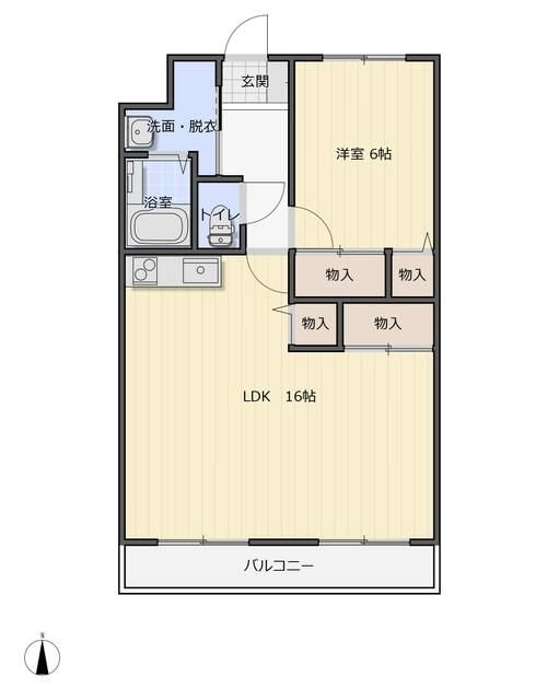 グランドールⅤ 間取り図