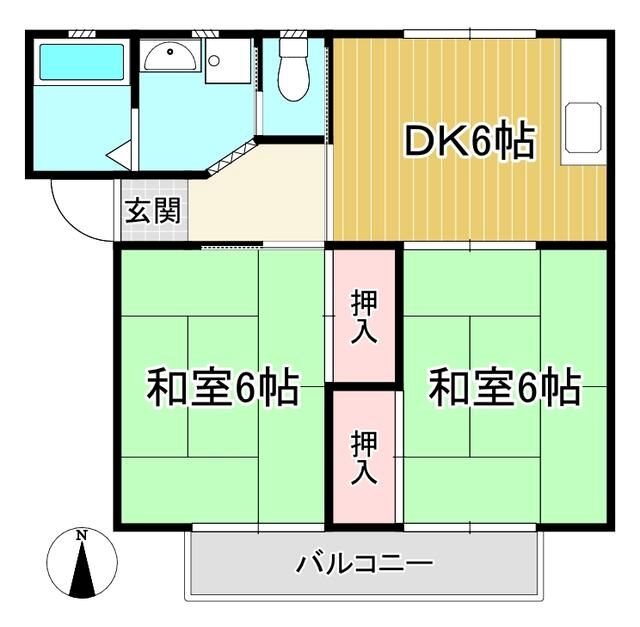 リバティマサル 間取り図