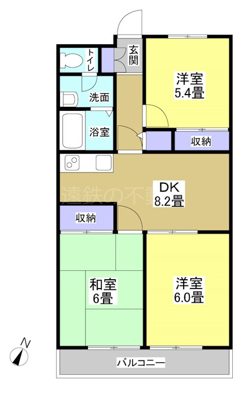 サイプレス 間取り図